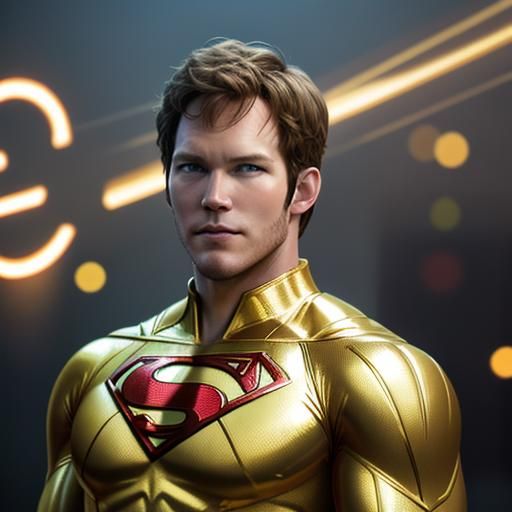 Golden Superman Prime One Million in Metropolis