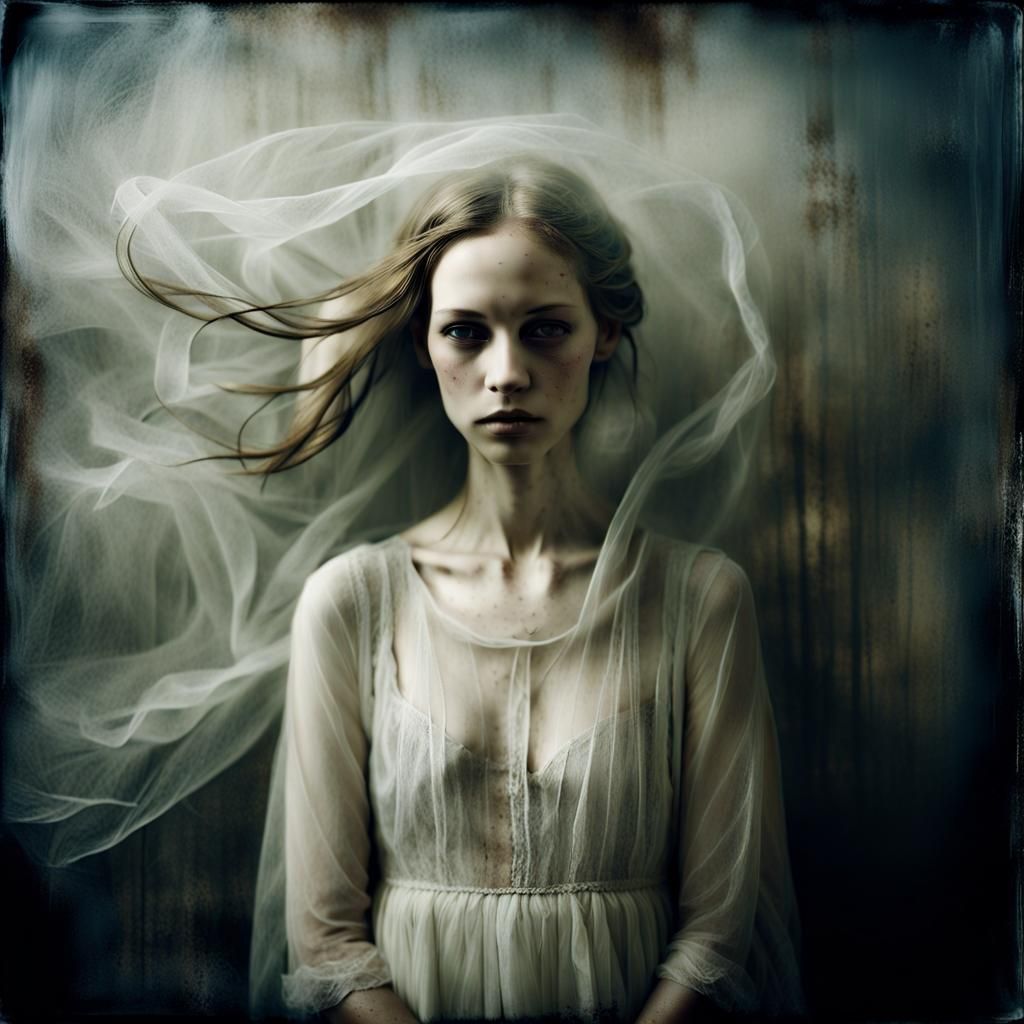 Ethereal Ghostly Portrait of Katia Chausheva