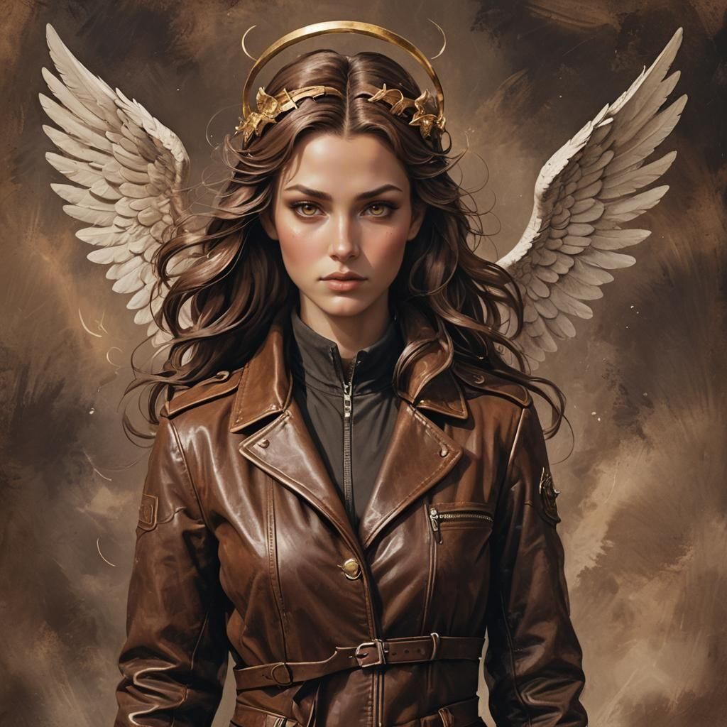 Archangel Ariel: Angel of Courage Portrait