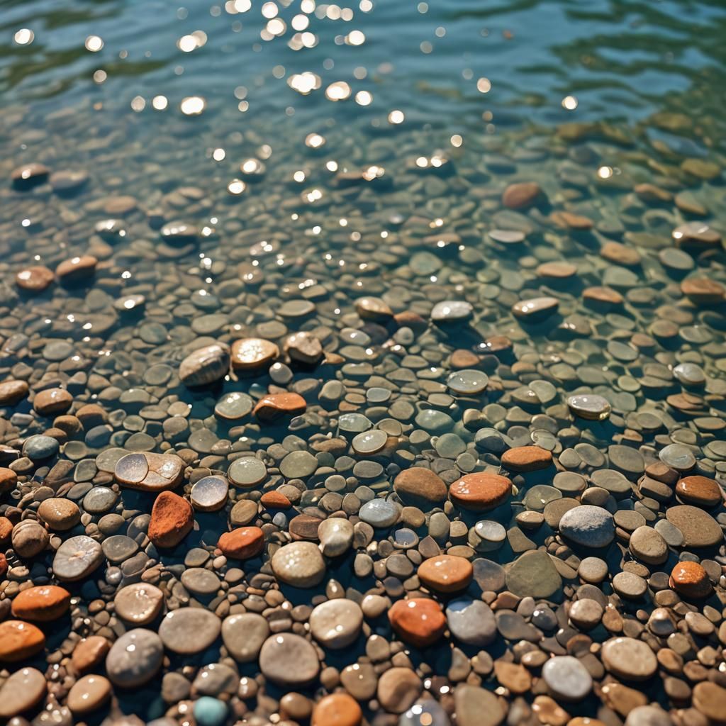 Beautiful Clear Water Photography with Bokeh