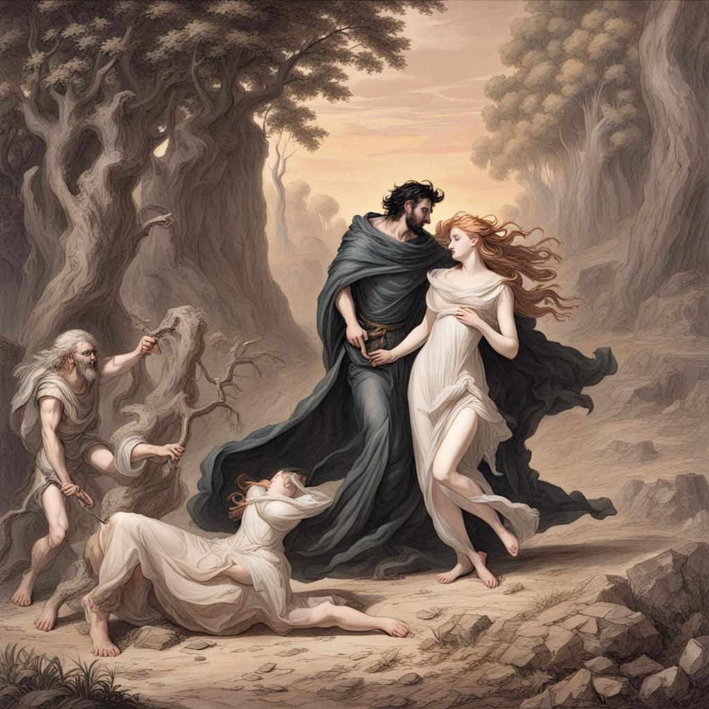 Hades Kidnapping Persephone: A Mythological Abduction