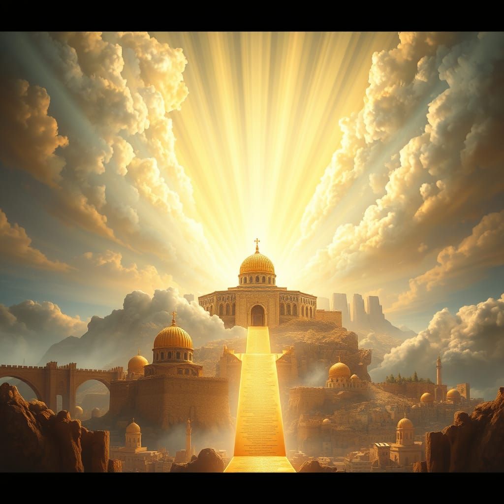 Divine Law Emanating From Zion To Jerusalem