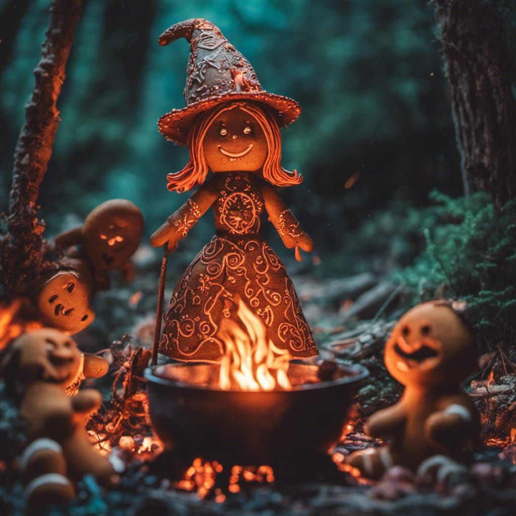 gingerbread witch