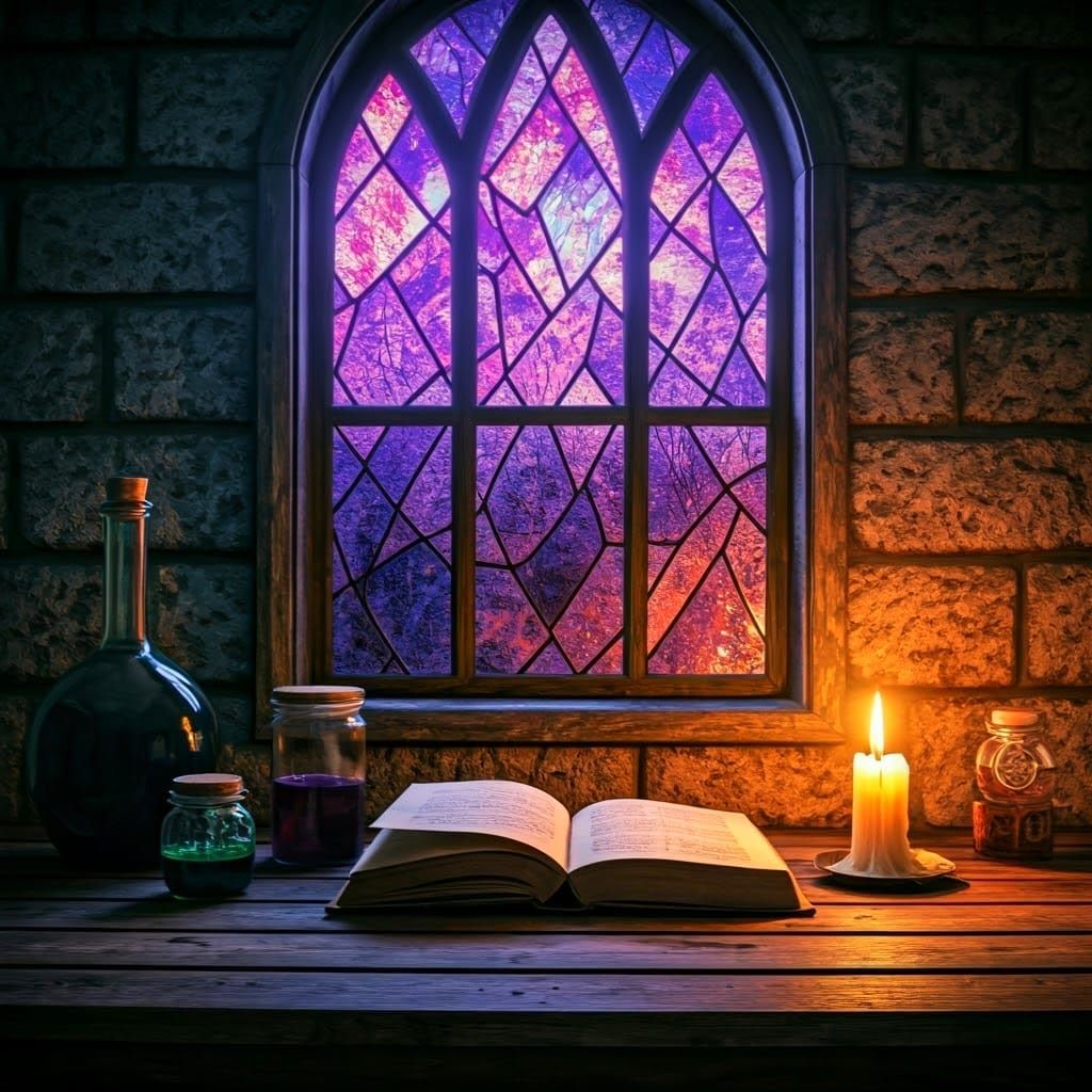 Whispers Through Stained Glass