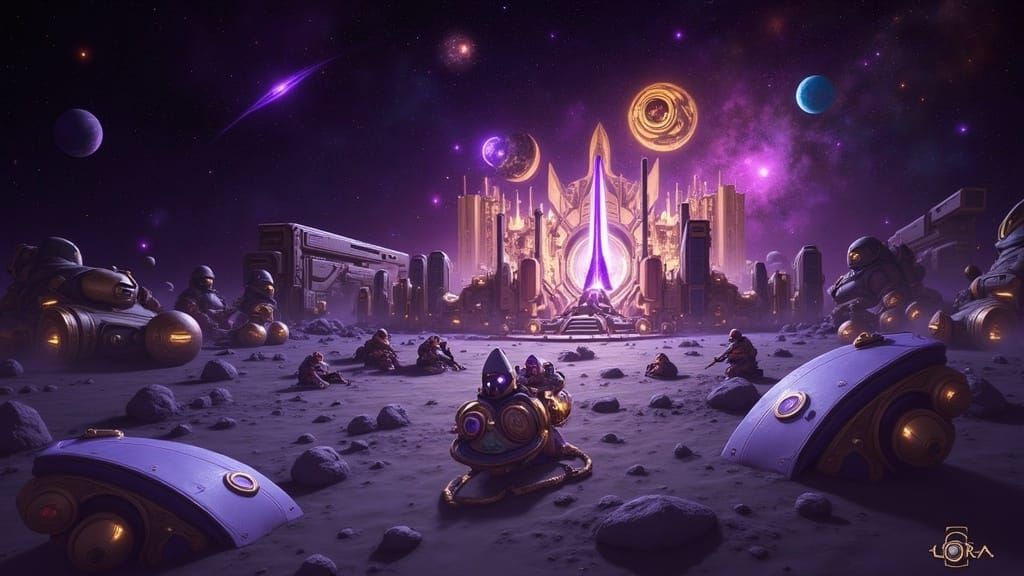 Cosmic Jester Dodges Foes in Space Melee