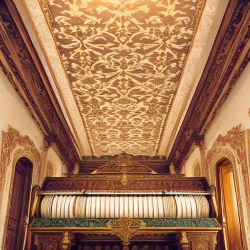 Jacquard Loom Weaving Damask Fabric