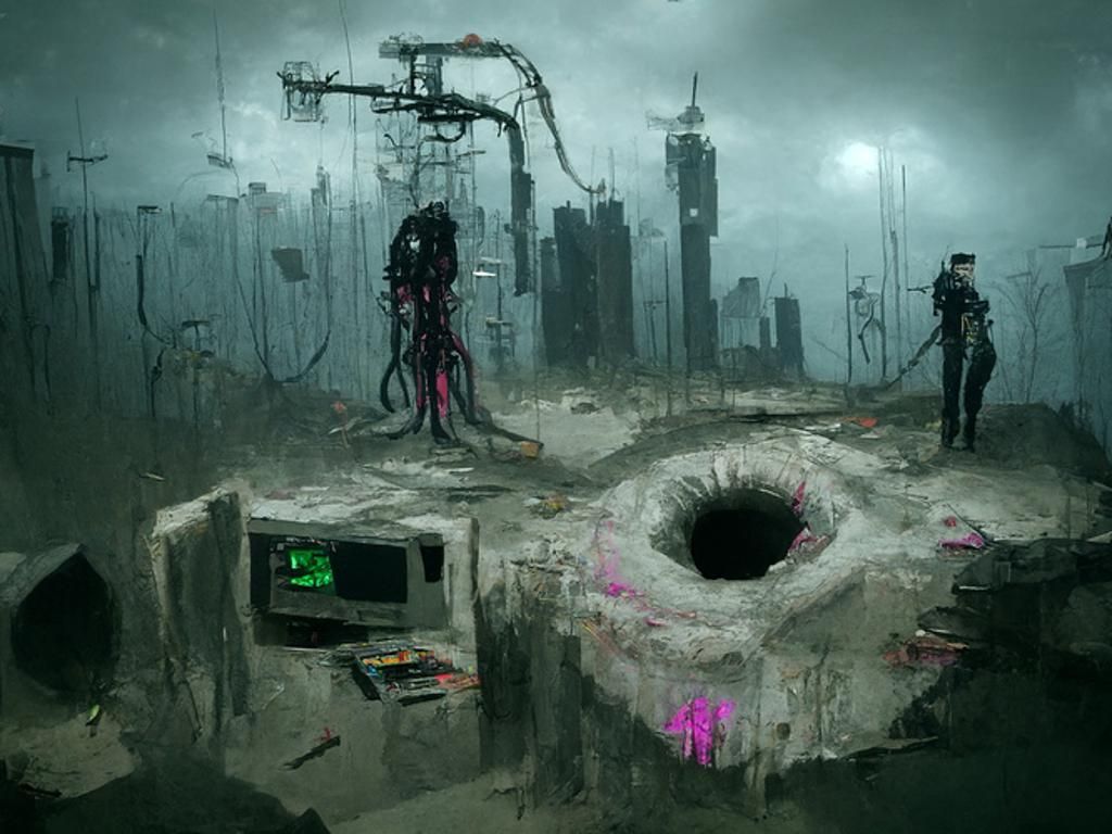 Cyberpunk Horror: The Last Ever Hole in 8K