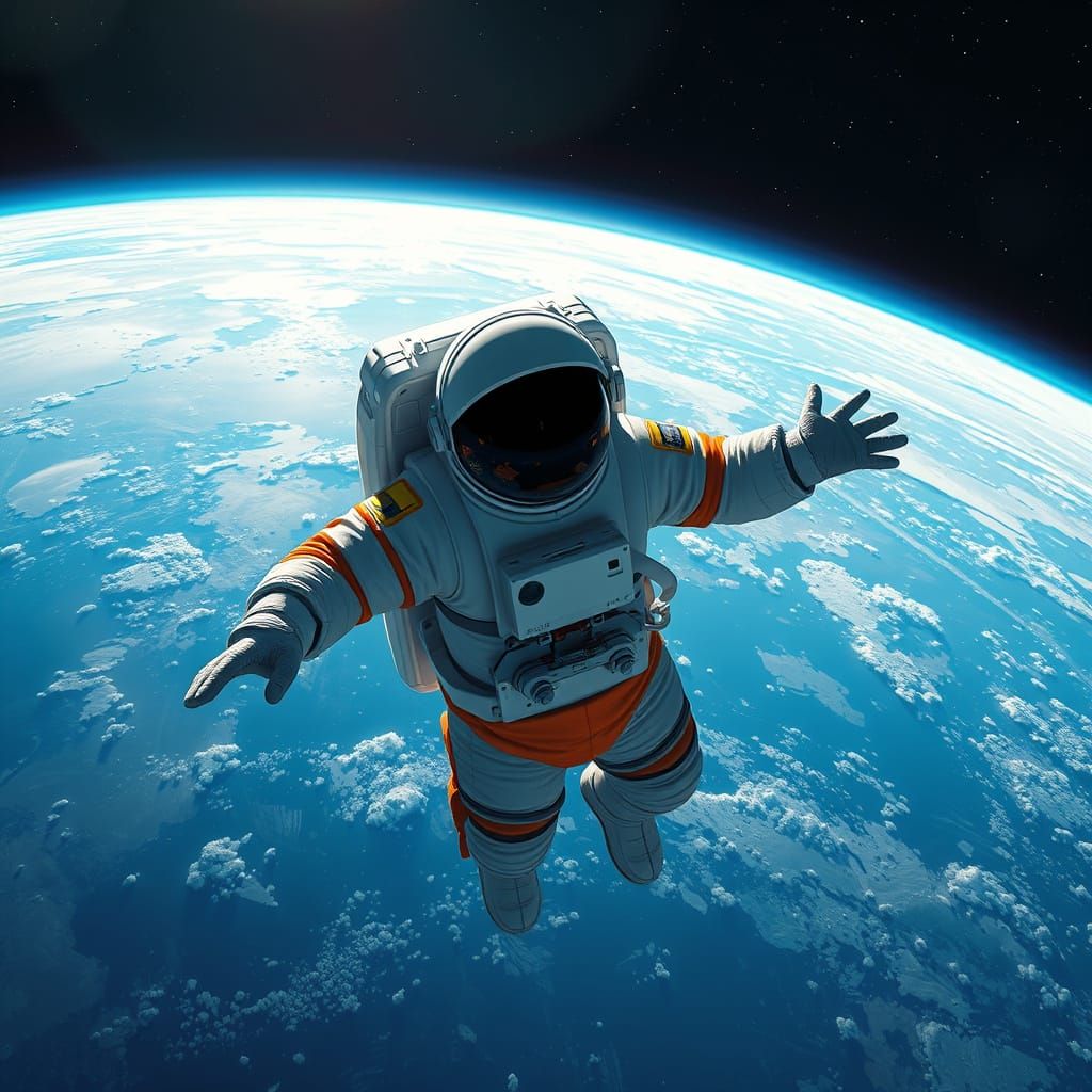 Birds Eye View from Space