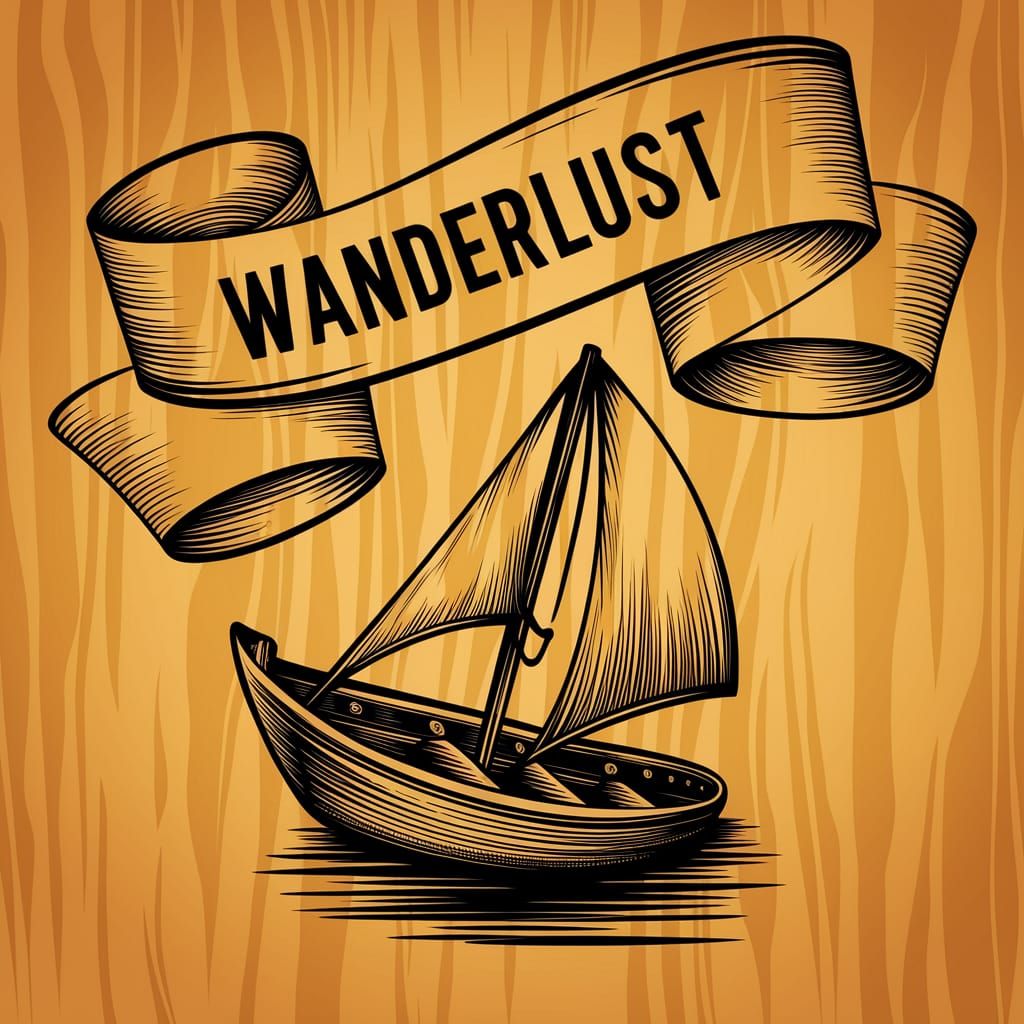 Vibrant Woodcut Adventure Awaits