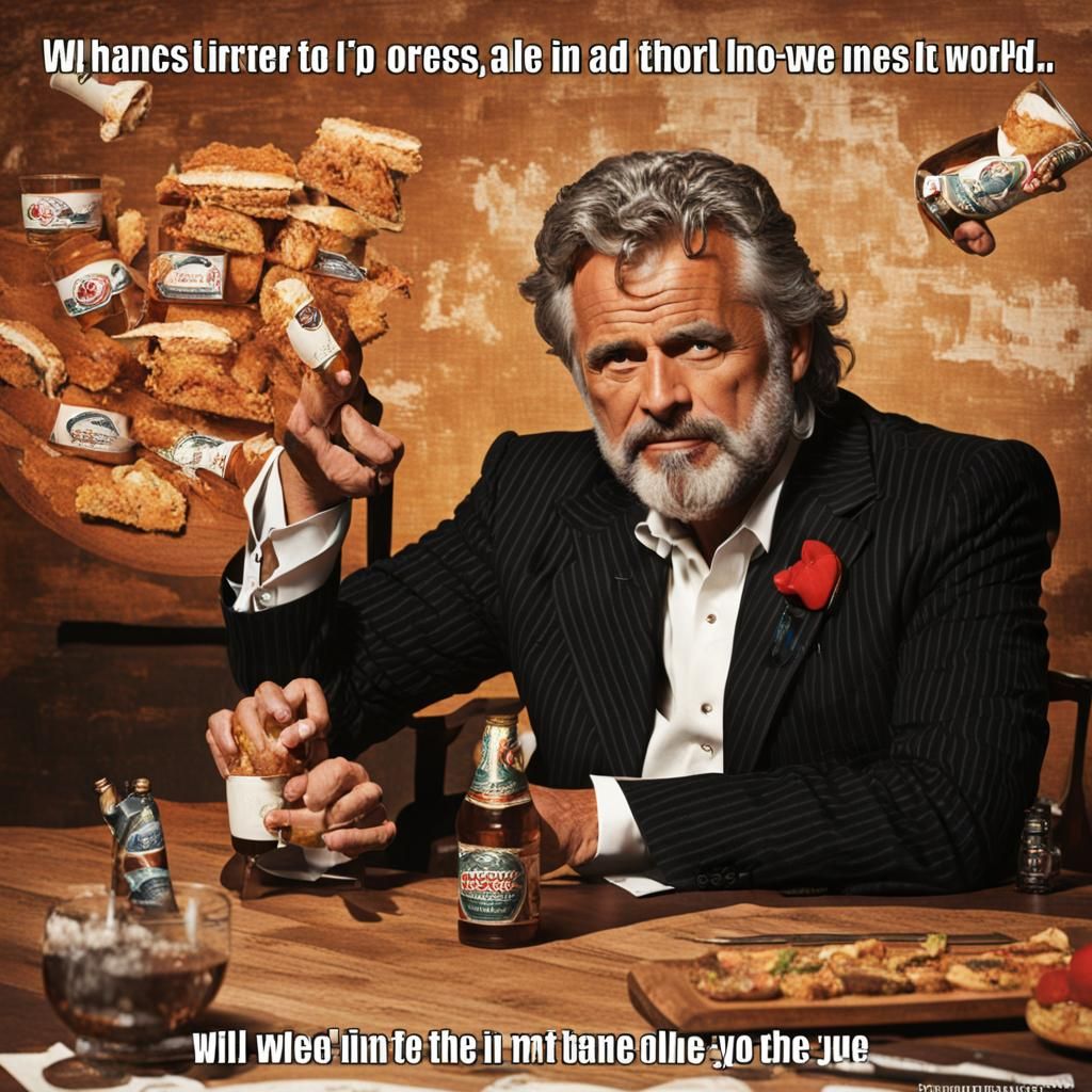 The Most Interesting Man: A Digital Portrait