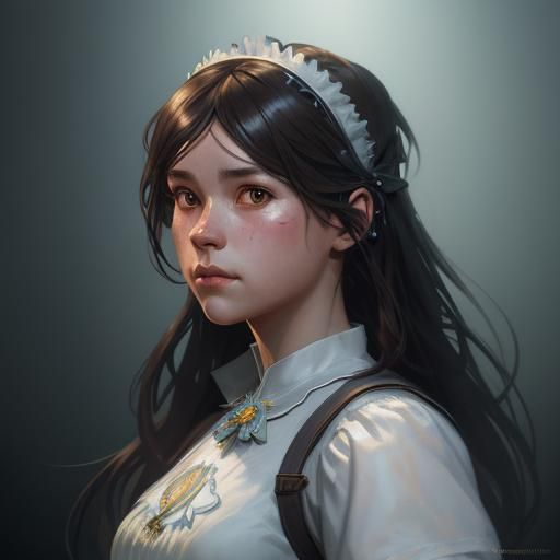 Detailed Portrait of a Perky Sissymaid