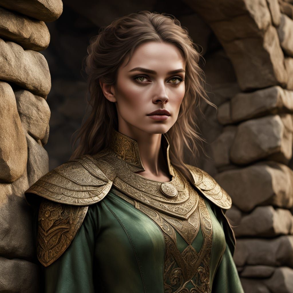 Epic Fantasy Portrait of a Confident Adventurer