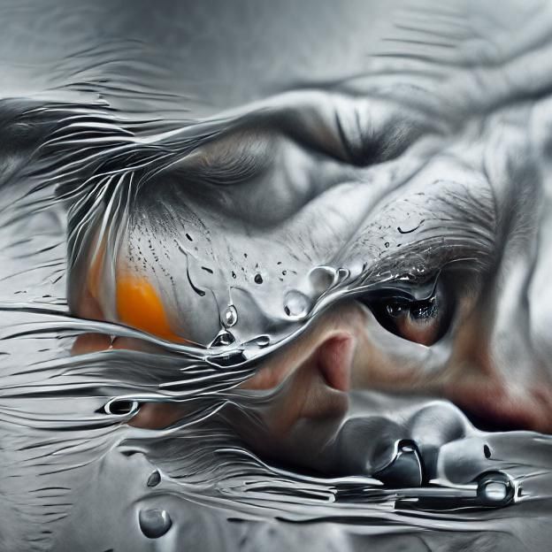 AI Image of a Simple Grey Gradient