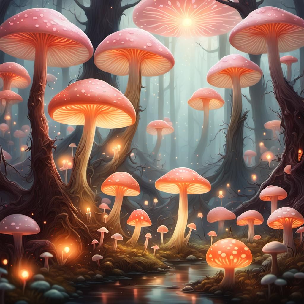 Lamball in Mystical Forest Concept Art