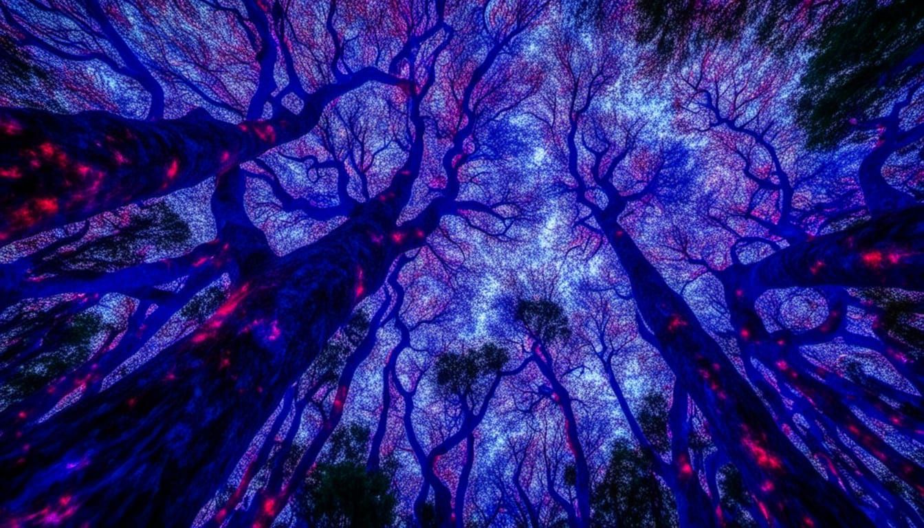 Contemplative Figures Gazing at Distant View