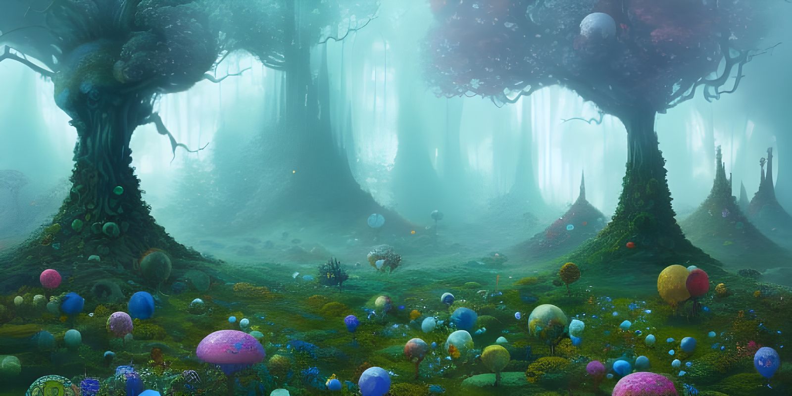 Fantasycore Dreamscape: Oz Meets Wonderland in Acrylic Art