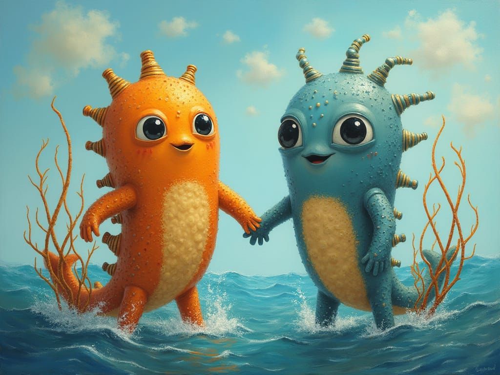 A Sea-Ted and a Sea-Head