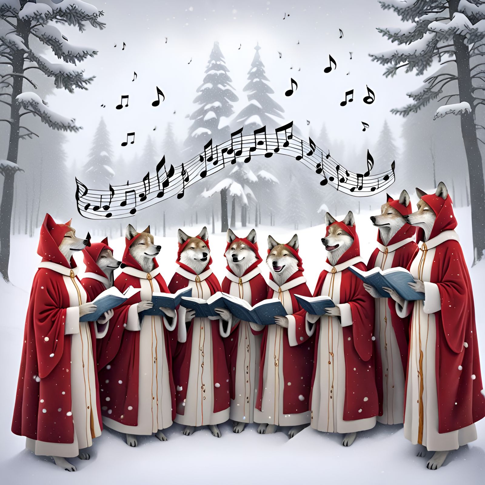 Oh what fun it is to chase a one horse open sleigh