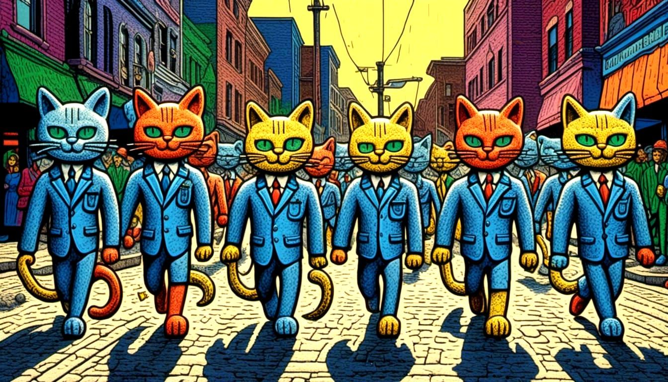 March Of The Cats
