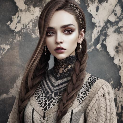 Abstract Artistry Generated by AI