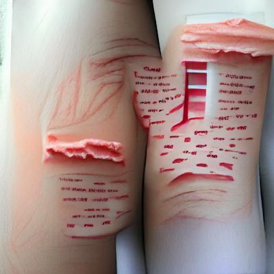AI Generated Image of Self-Harm