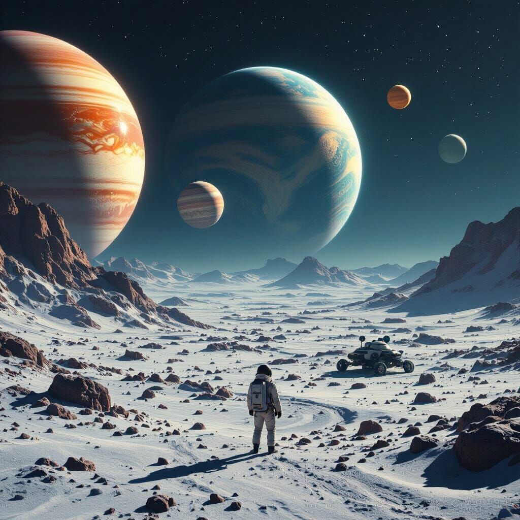 Planetary Vista in a Cinematic Style