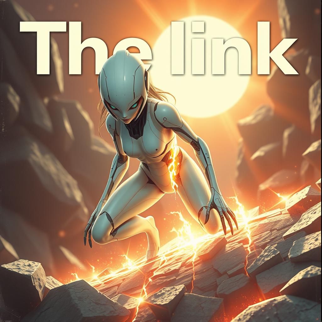 Android Siren Crawling: Retro Video Game Art