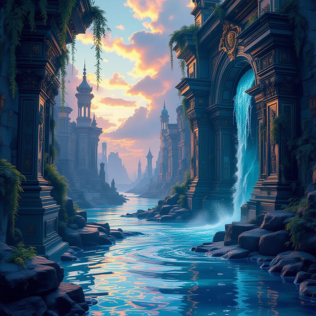 Slow Death's Bewildering Fantasy Concept Art