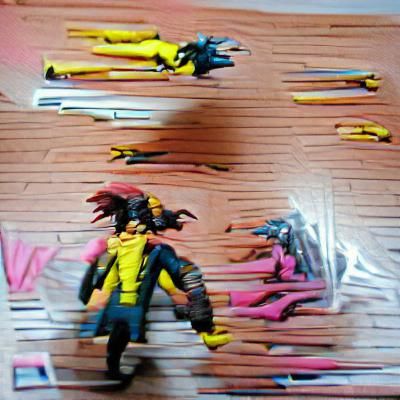 X-Men Marvel Comics 1990s Retro Style