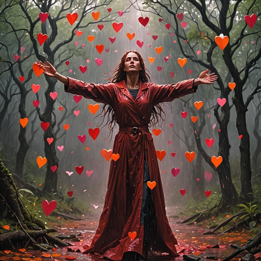 God Embraces World with Hearts Rain in Sinister Style