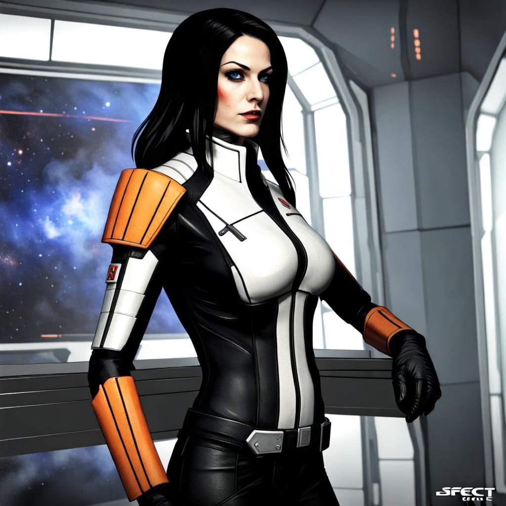 Miranda Lawson Portrait from Mass Effect