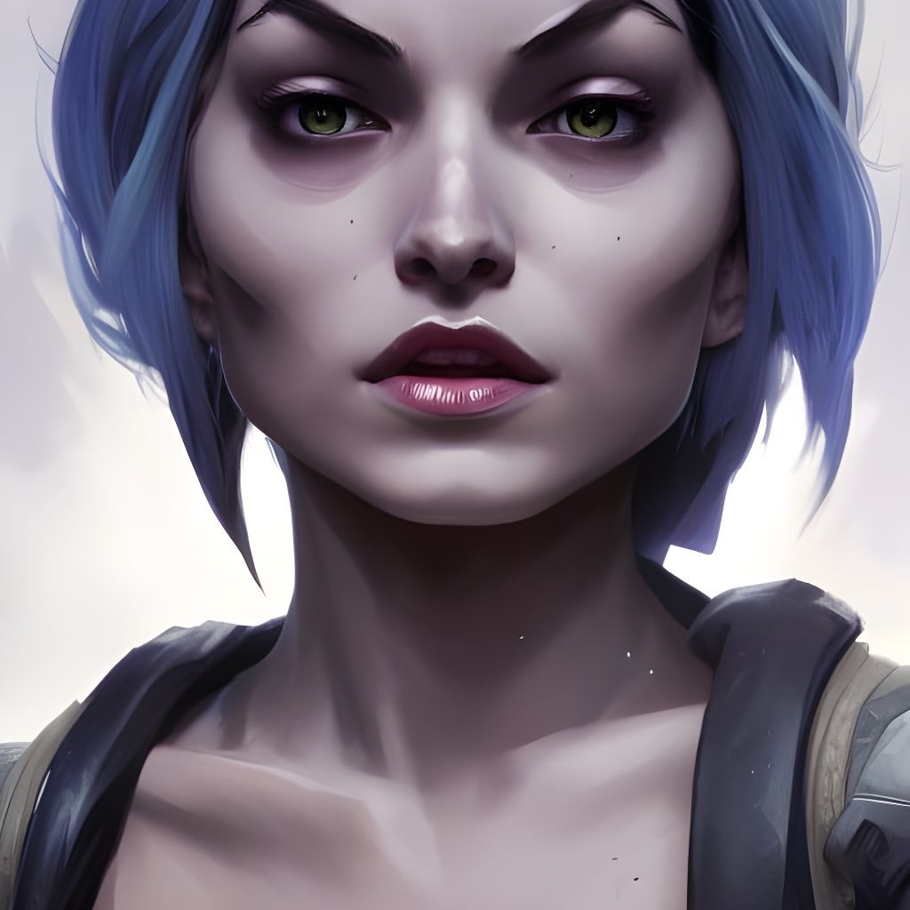 Hyperdetailed Portrait of X-Men's Rogue