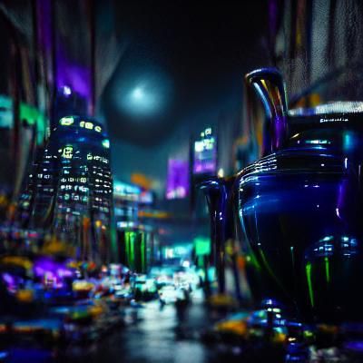 Hyperrealistic Night Cityscape in Unreal Engine