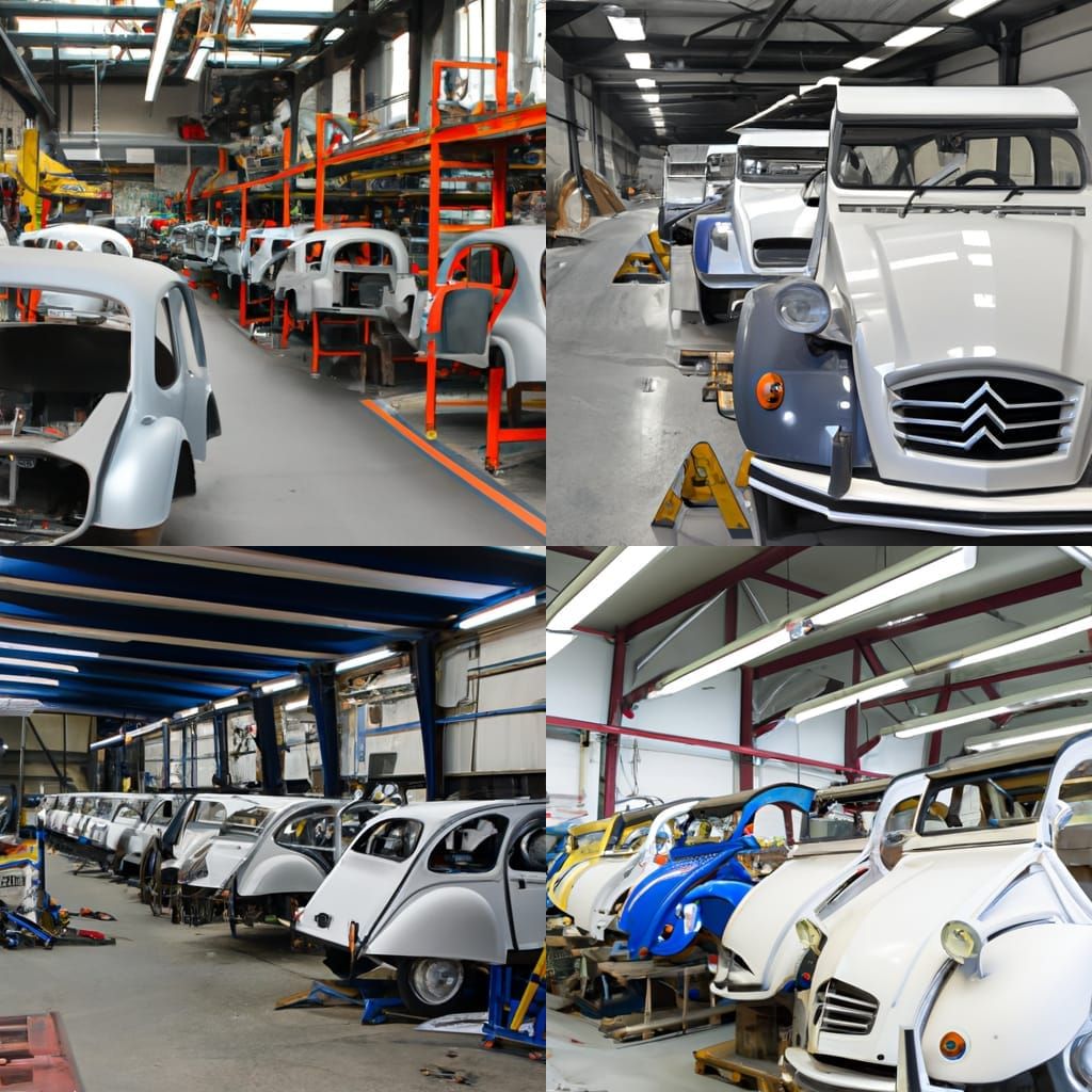 Inside the Citroen 2CV Factory