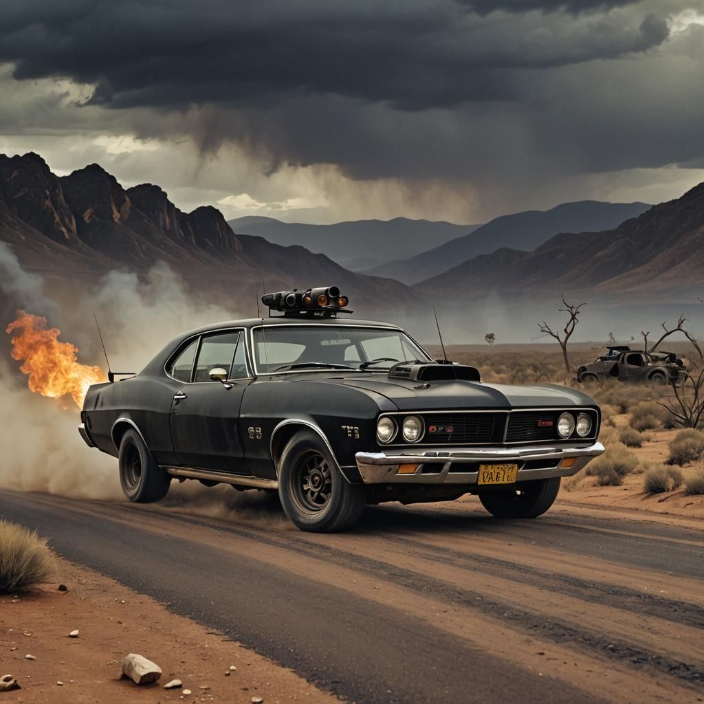 Custom GM car of some description? Mad Max world
