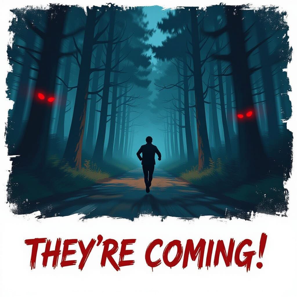 Claustrophobic Forest Escape Inspired by Junji Ito