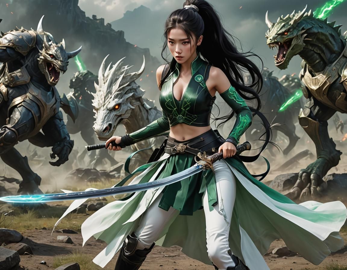 Stellar Blade Against the Horde