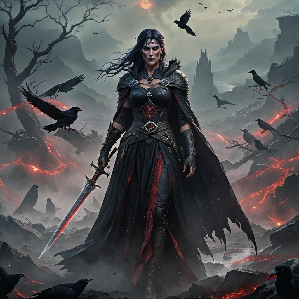 Morrigan: Celtic Goddess of the Battlefield