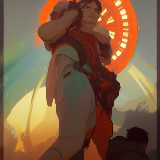 Hyperdetailed Bromance Concept Art in Unreal Engine 5