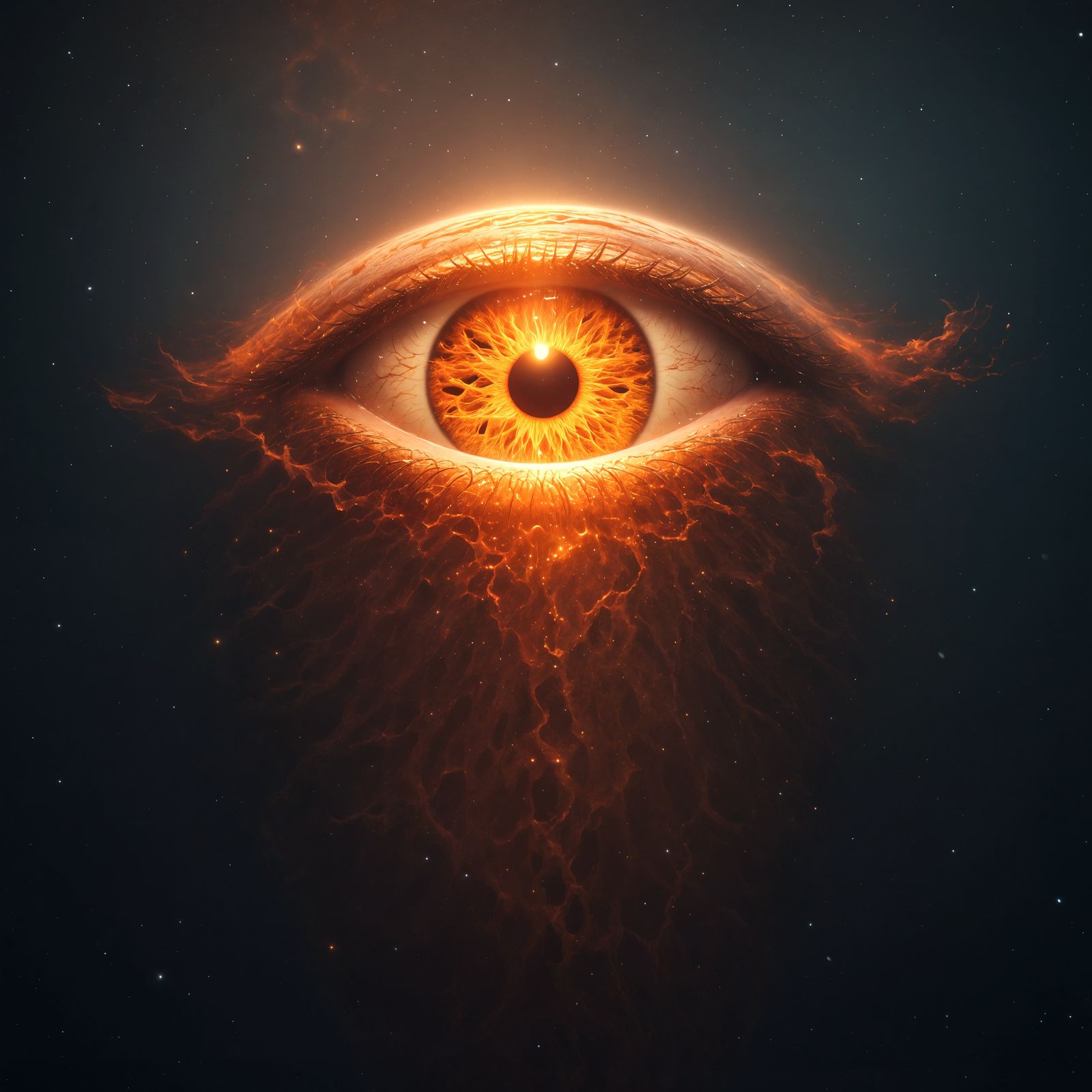 Cosmic Eye in the Darkness