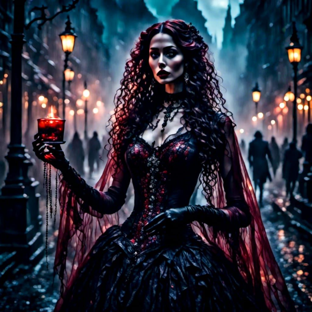 The Woman with A Candle