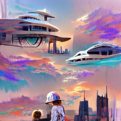 Neon Cyberpunk Cityscape of the Future