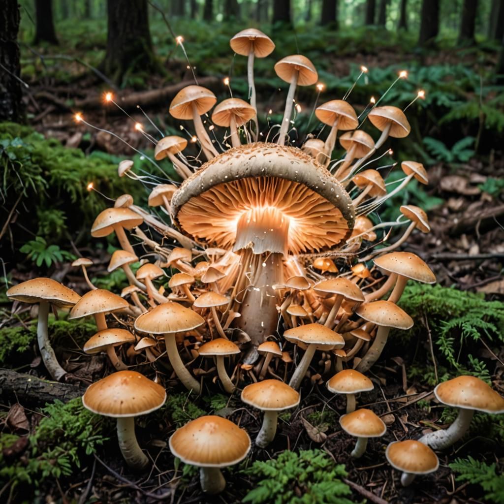 Exploding Mushroom
