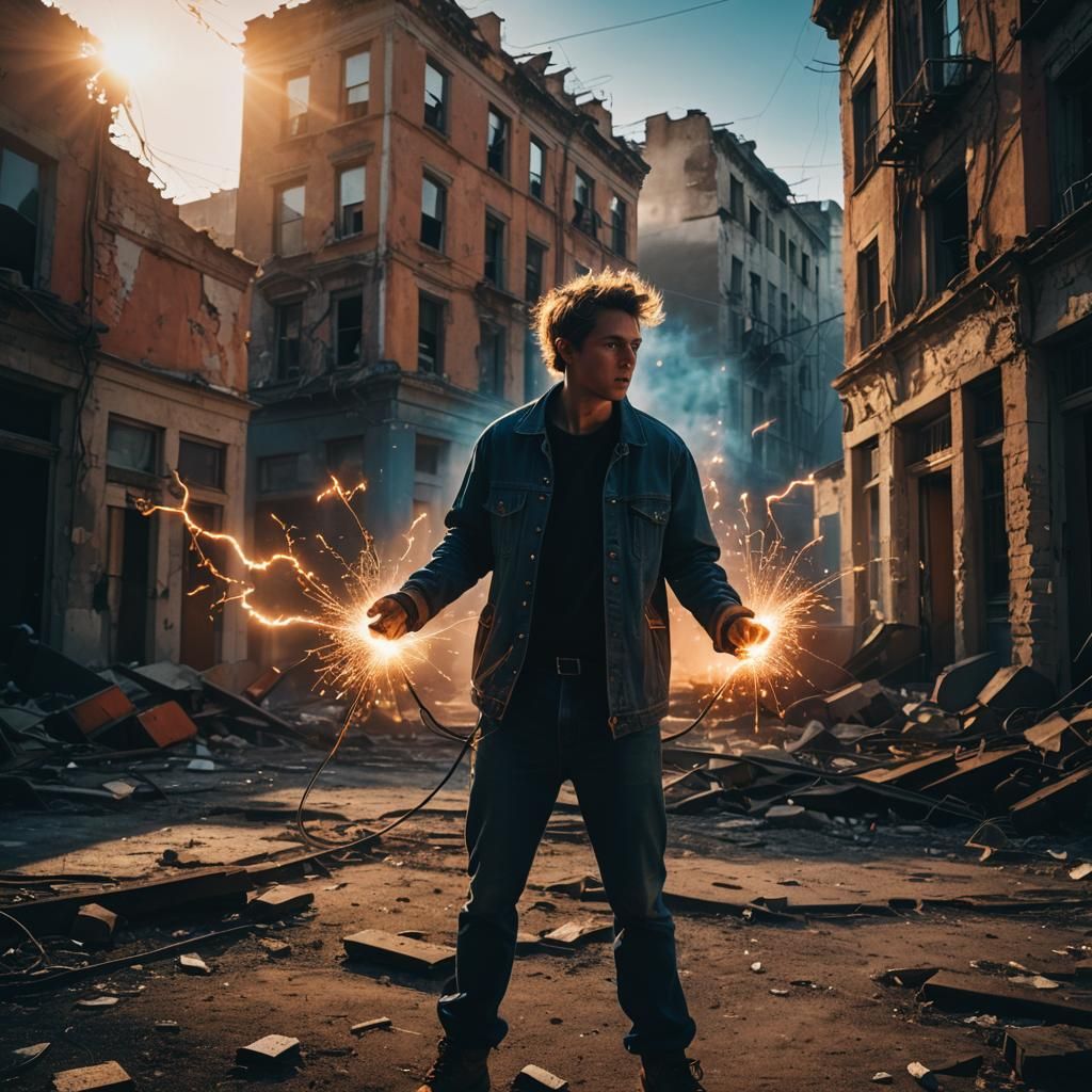 Electrifying Electrokinesis in Abandoned Cityscape