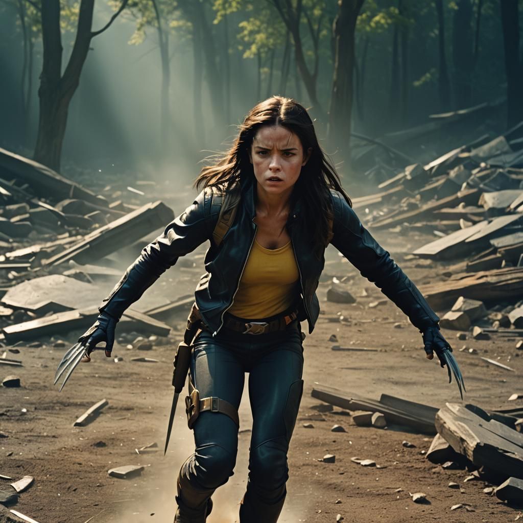 X-23 Cinematic Film Still