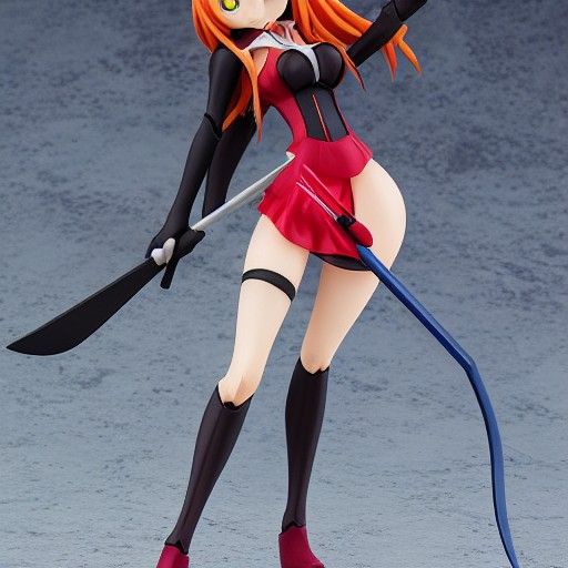 Rias Gremory Action Figure with Scythe