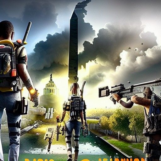 The Division 2: Epic Cinematic Digital Matte Painting