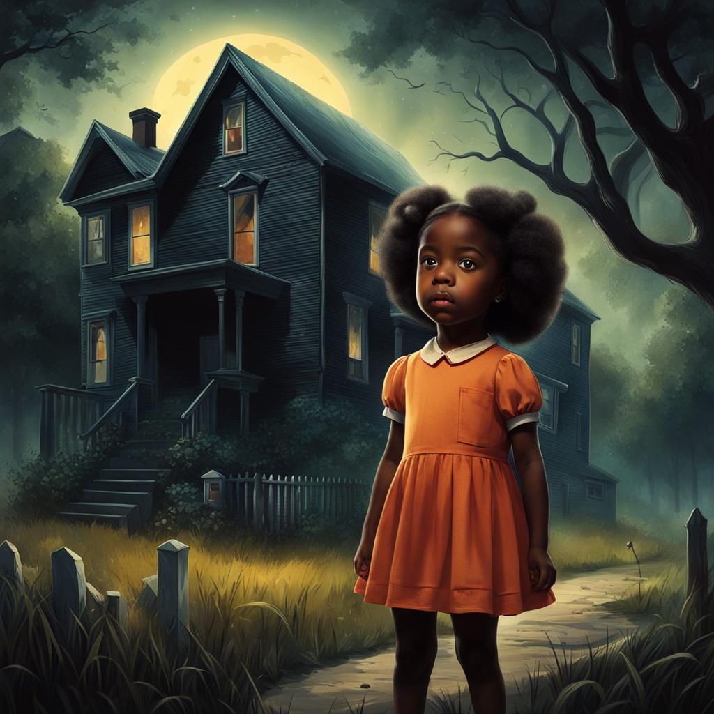 Haunted Childhood: Girl Faces Scary House