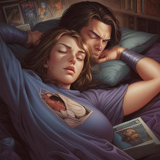 Dynamic Comic Art: Sleep Is for the Weak