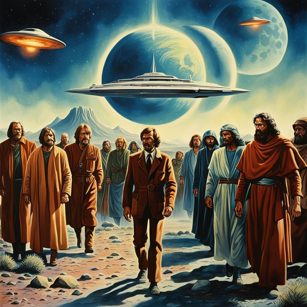 Abraham's Calling: A 70s Sci-Fi Scene